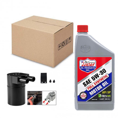 كرتون - لوكاس | زيت 5W-30 مع OIL CATCH CAN
